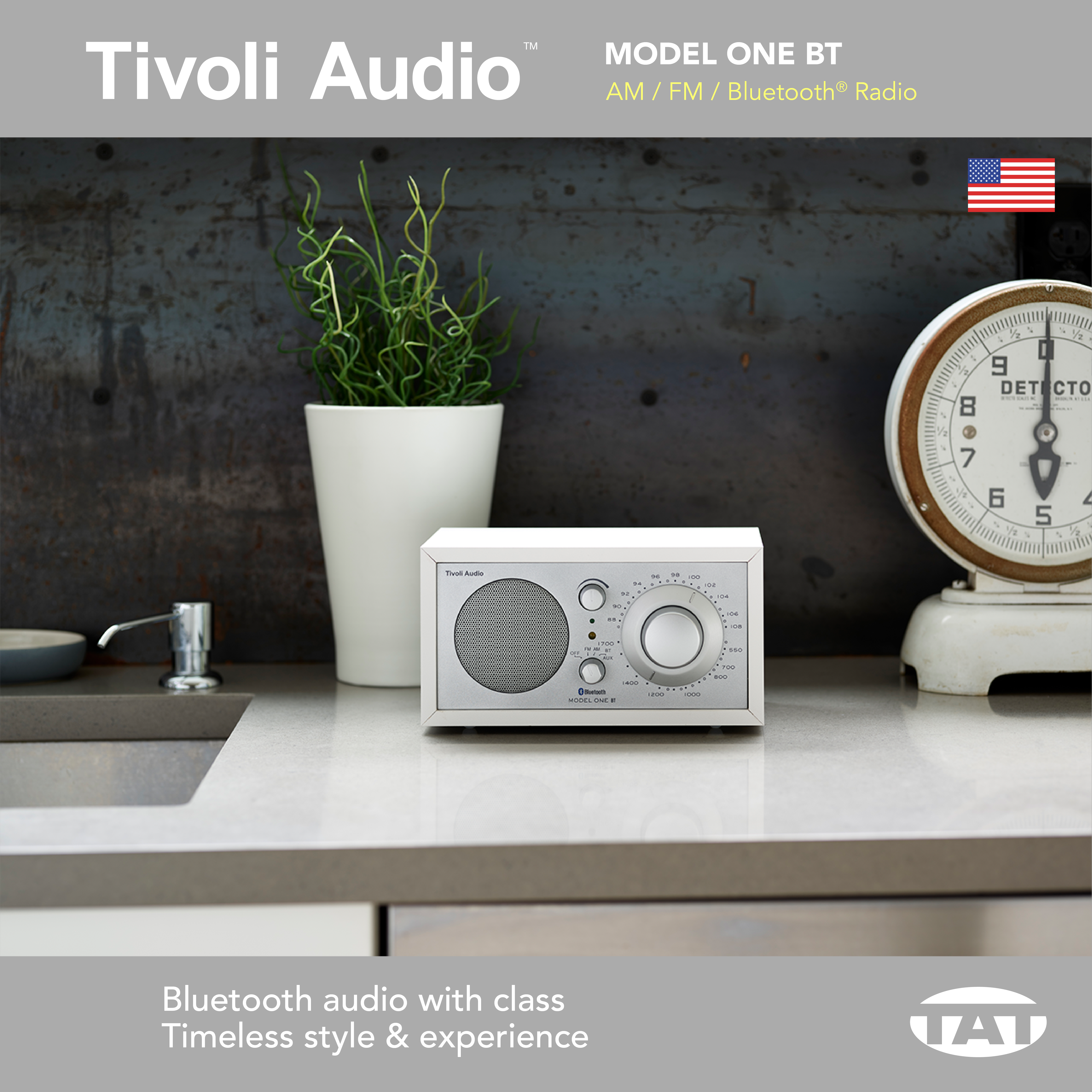 美國 Tivoli Audio Model One BT 藍牙收音機